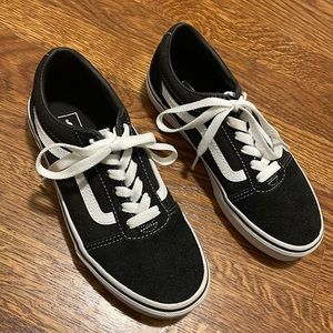Boys vans, worn once